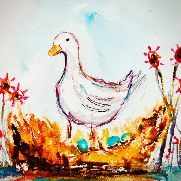 art duck eggs ak0304