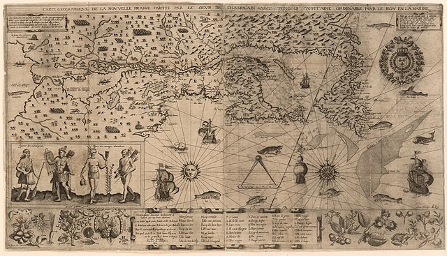 640px Samuel de Champlain Carte geographique de la Nouvelle France