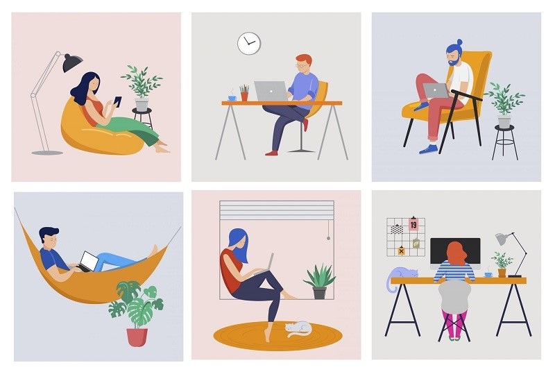 lam viec theo kieu mau moi