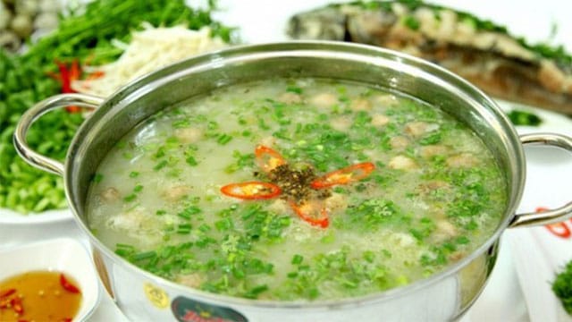 chao ca keo rau dang